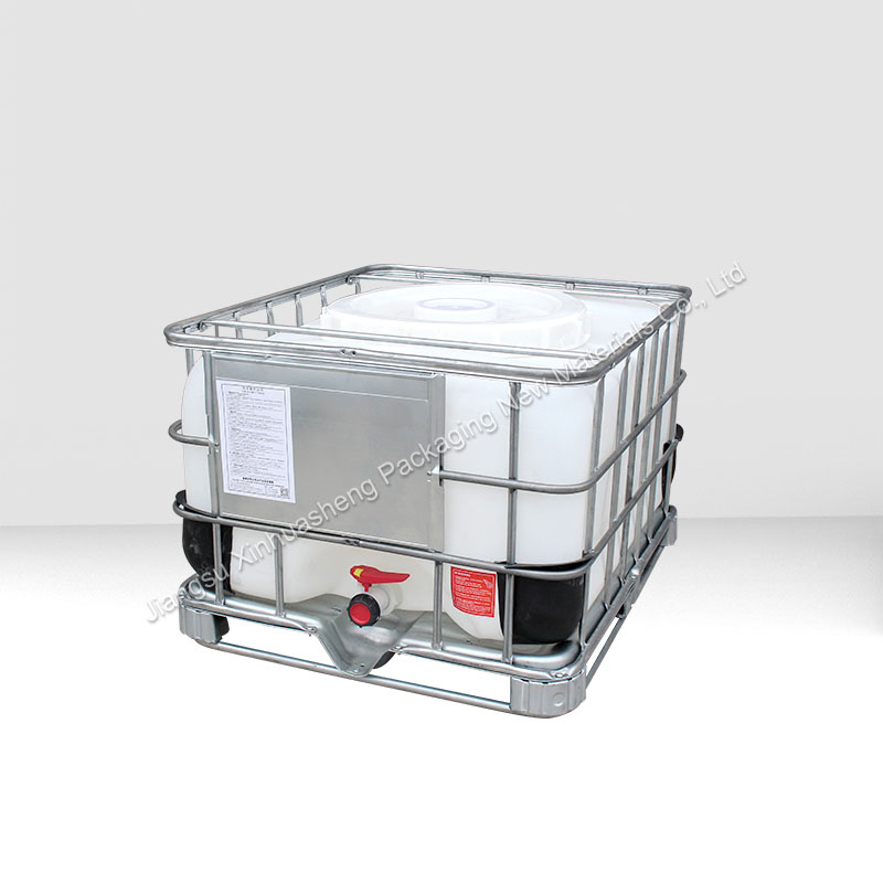 Horizontale extra dikke IBC-tank van 500 liter